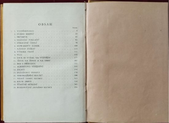 Kniha Poslední náčelník, J. A. Altsheler