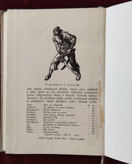 Kniha Meč od admirála, od autora Merrit P. Allena