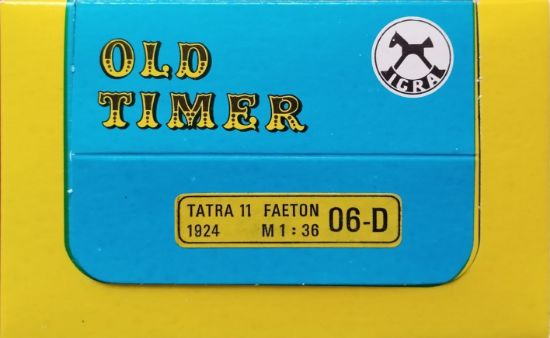 Model auta Tatra 11 Faeton 1