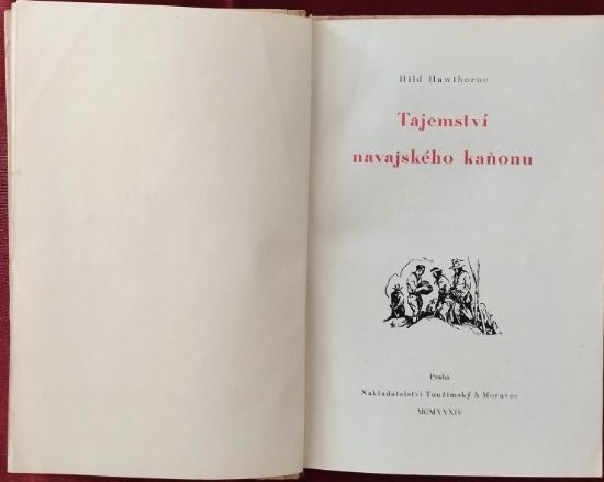 Román Tajemství navajského kaňonu, Hild Hawthorne