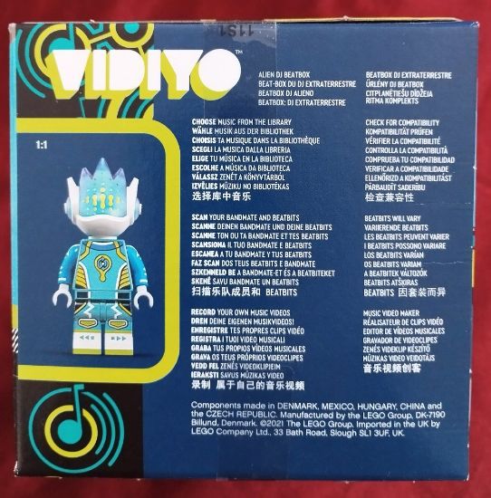 LEGO® VIDIYO™ Alien DJ BeatBox (43104), sada pro tvorbu hudebních videoklipů.