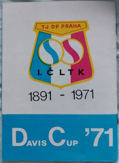 Brožura Davis Cup 1971