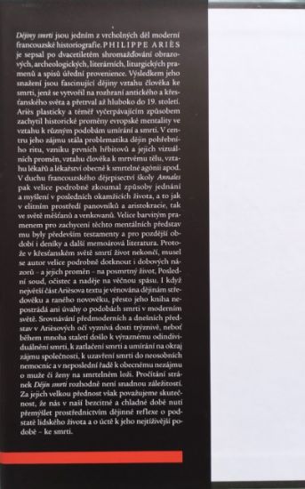 Dějiny smrti II., Philippe Ariès