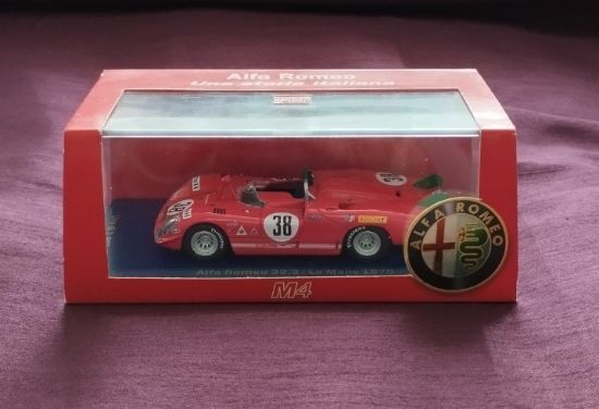 Alfa Romeo 33.3 v měřítku 1:43 od výrobce M4.