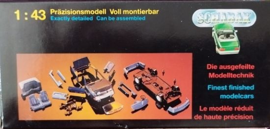 Schabak Mercedes-Benz 600 SEC C140 v měřítku 1:43