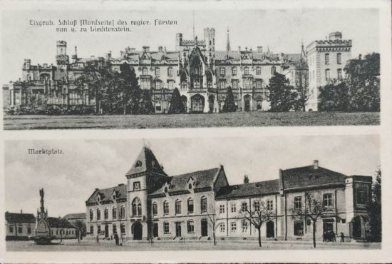 Pohlednice Zámek Lednice - malý formát