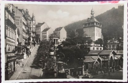 Pohlednice Karlovy Vary - malý formát
