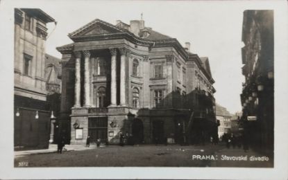 Pohlednice Praha - Stavovské divadlo - malý formát