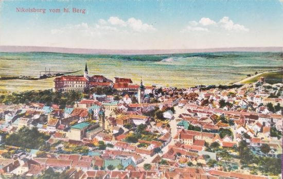 Pohlednice Mikulov - malý formát