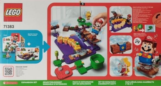 Rozšiřující set LEGO® Super Mario™ Wiggler a jedovatá bažina