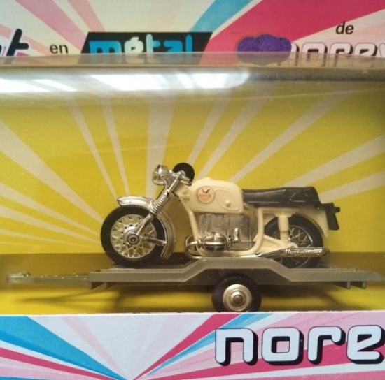 Sběratelský set Renault 20 TL a přívěs s motocyklem od Jet-Car