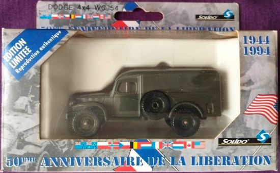 Model Solido Dodge WC 54 Ambulance - limitovaná edice