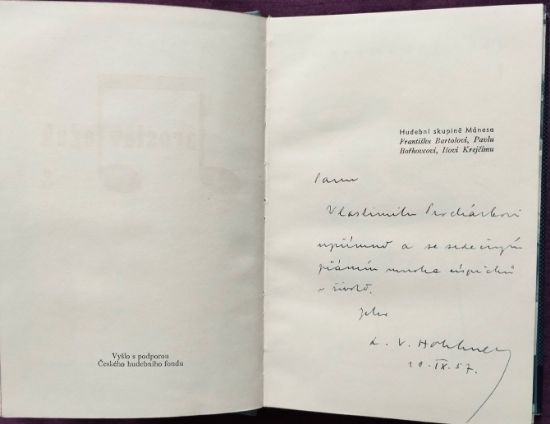 Kniha „Jaroslav Ježek a Osvobozené divadlo“, Václav Holzknecht