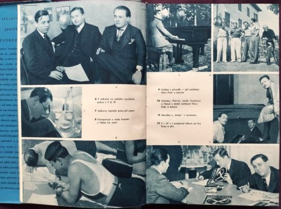 Kniha „Jaroslav Ježek a Osvobozené divadlo“, Václav Holzknecht