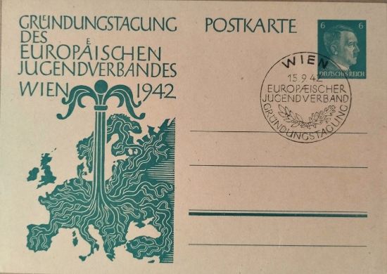 Pohlednice z r. 1942 vydaná ve Vídni